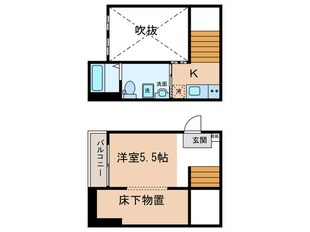 FONTANA TAKABATAの物件間取画像